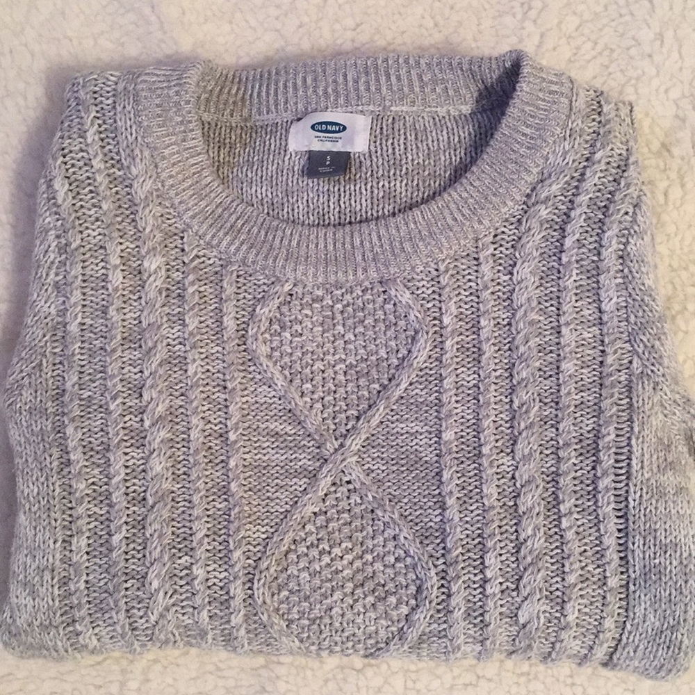Old Navy Cable Knit Sweater, Size Small